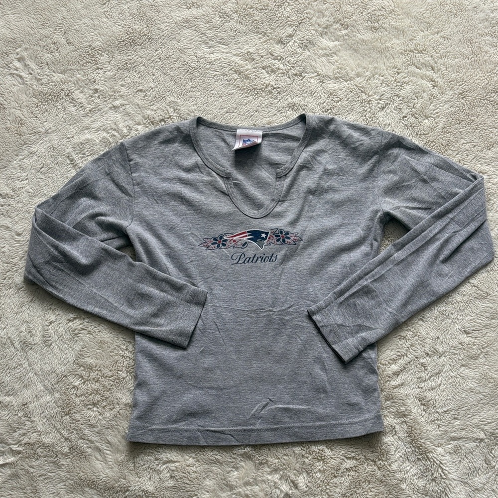 New England Patriots NFL Crop Top | Sporty Streetwear | Athleisure Fan Apparel |